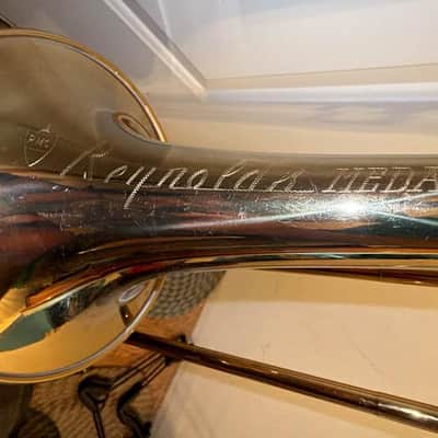 Reynolds TO58 Medalist Trombone 1962 W/ Samsonite Hard Case PLAYER image 8