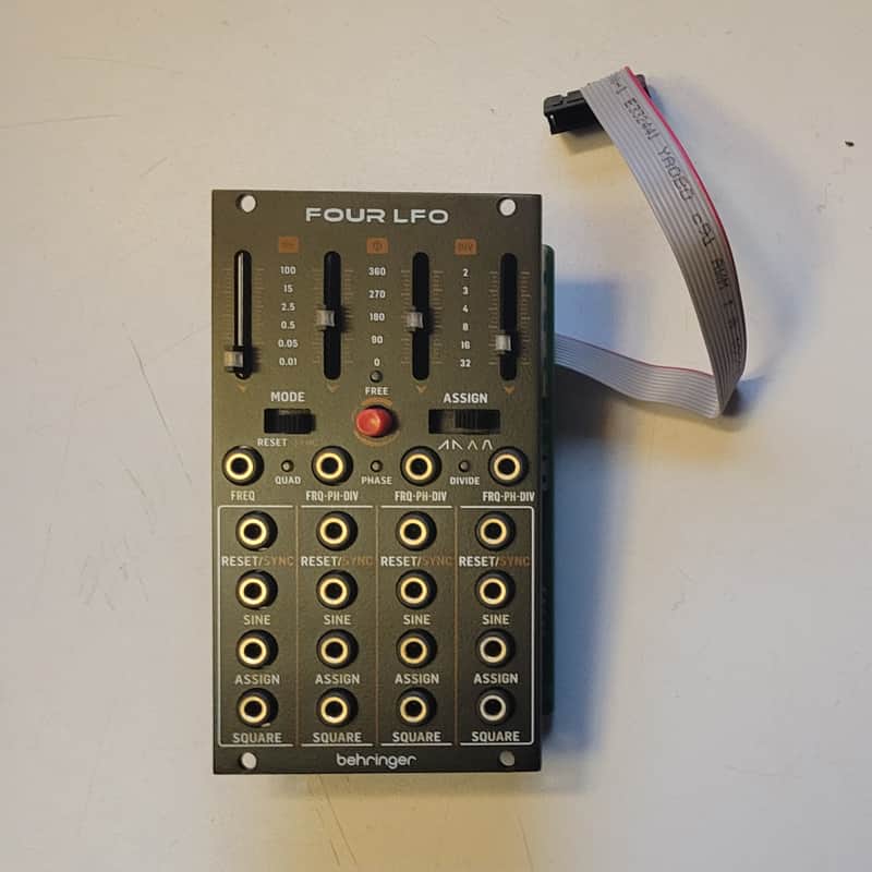 Behringer Four LFO Eurorack Module 2023 - Present - Black image 1