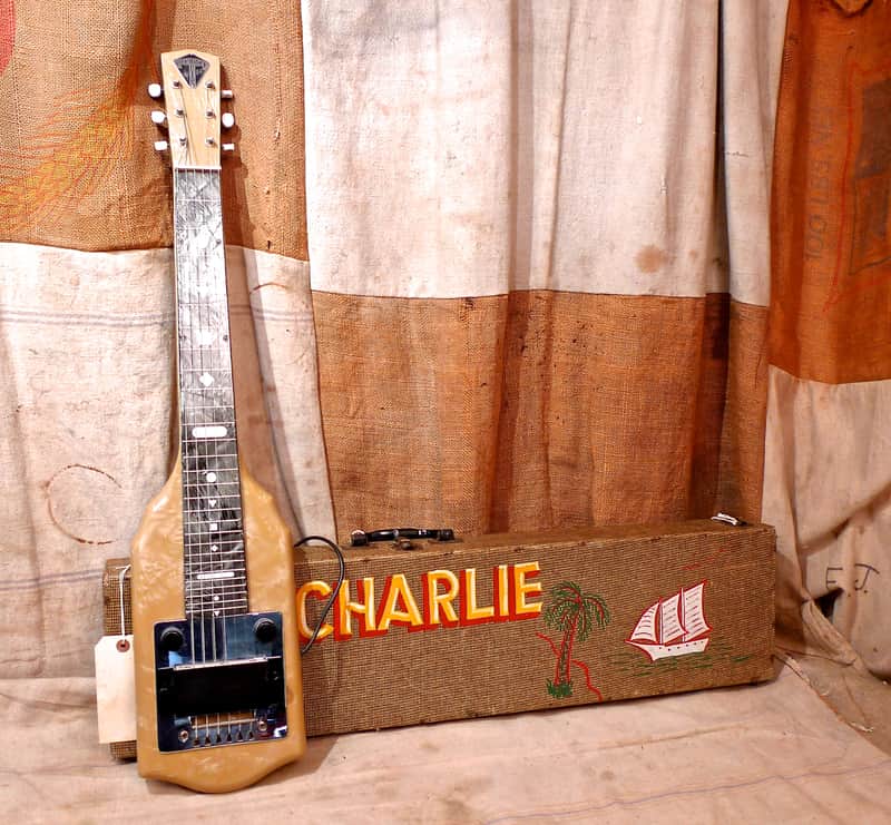 McKinney by Valco Lap Steel 1949 Pearloid image 1
