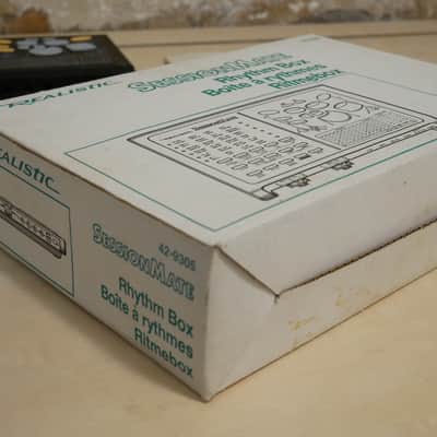 Realistic • Sessionmate RB-10 [Vintage Drum Machine] w/box & manual image 16