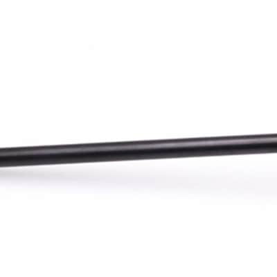 Danmar - 206AS - Bass Drum Beater - Zoro Model - White Felt, Square, Black Shaft (Longer Shaft) image 1
