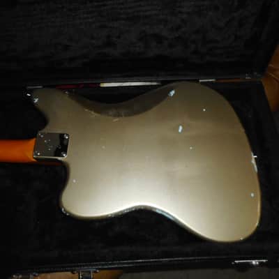 Scarecrow Guitars 1966 Jazzmaster Tribute 2024 - Shoreline Gold over Sonic blue Relic image 4