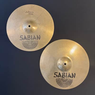 Sabian 14” AA Rock Hi-Hat Cymbals (Pair) 1154g/1457g (READ!) image 1