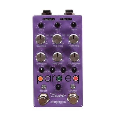 Empress ParaEQ Bass EQ & Boost Pedal image 1
