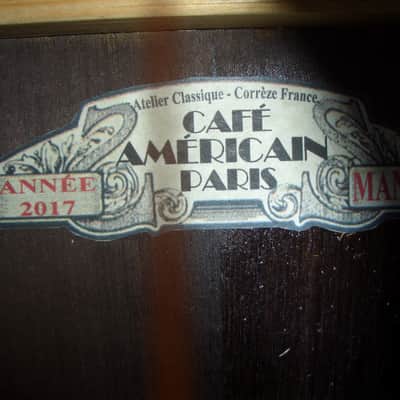 ON SALE. Cafe Americain Gypsy Jazz Guitar, From France Beautiful Manon Model. image 6