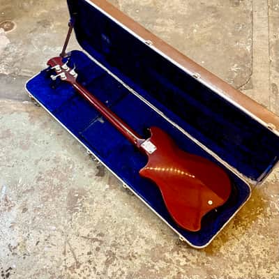 Ovation Magnum I Bass c 1978 - 1980 Cherry original vintage USA image 8