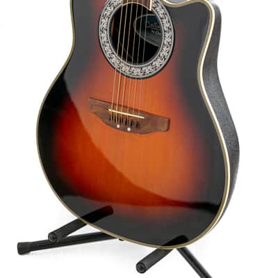 1989 Ovation Celebrity CC 157 in Sunburst electro-acoustic guitar image 7