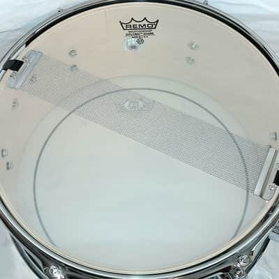 MARTIAL PERCUSSION HANDCRAFTED 14 x 6.5" MAPLE SNARE DRUM 2023 - TIEDYED DENIM LACQUER image 10