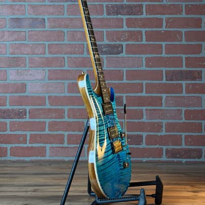PRS Custom 24 10-Top Limited Edition Electric Guitar - Arctic Blue image 8