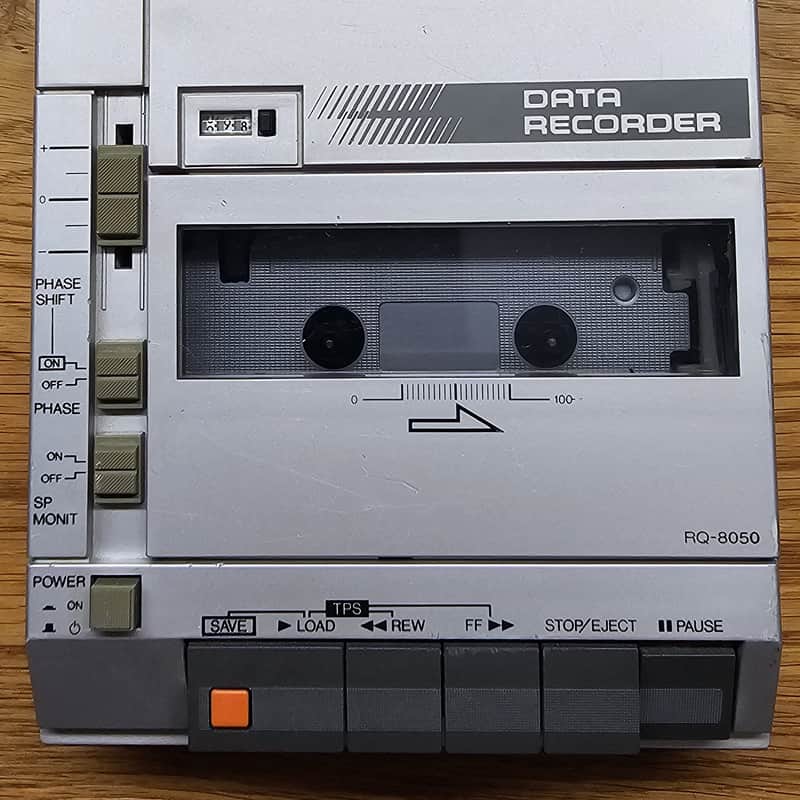 1985 Panasonic Data Recorder RQ-8050 Silber