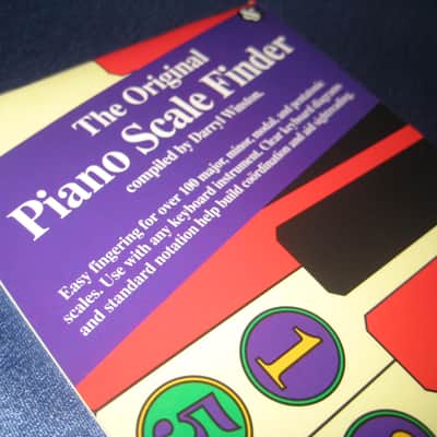 Amsco Publications Original Piano Scale Finder Compact Size 56 Pages image 2