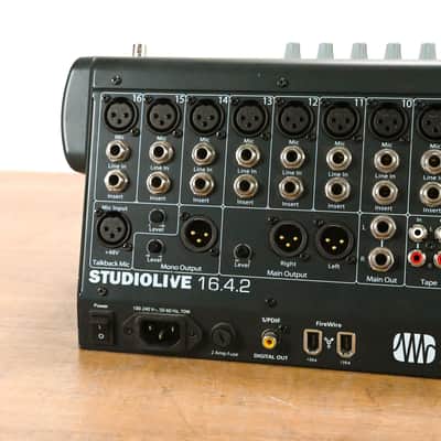 PreSonus StudioLive 16.4.2 16-Channel Digital Audio Mixer CG011LV image 13