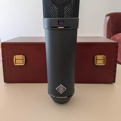 Neumann U 87 Ai mt Large Diaphragm Multipattern Condenser Microphone - Matte Black image 2