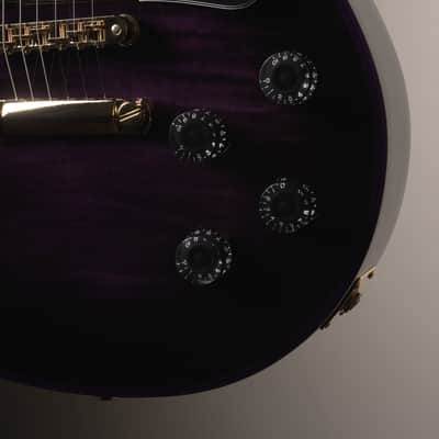 Gibson Custom Shop "Dealer Select" Les Paul Custom Electric Guitar - Purple Widow Burst incl. OHSC image 8