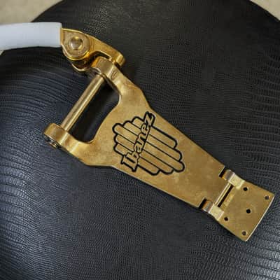 Ibanez floating tremolo bridge (gold). For hollow body Artcore/AF/AG models image 2