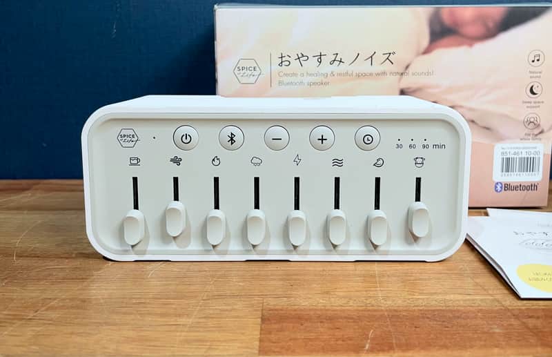Spice Of Life Natural Scene Speaker 8 Sound Effects Sleep Meditation Portable Bluetooth Speaker image 1