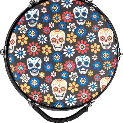 MEINL JD12DA-DH Jumbo Djembe 12 Zoll Day Of The Dead Designer image 4