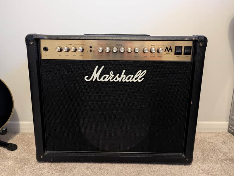 Marshall MA50C 2-Channel 50-Watt 1x12" Guitar Combo 2010 - 2013 - Black image 1