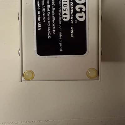 Fulltone OCD V1 Series 1 Obsessive Compulsive Drive Pedal image 5