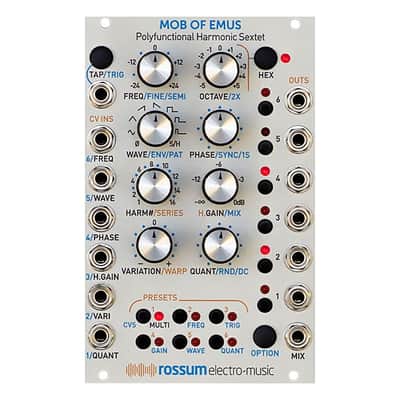 Rossum Electro-Music Mob Of Emus Eurorack Polyfunctional Harmonic Sextet Module image 3