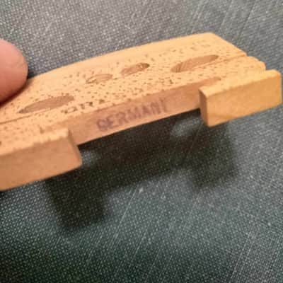 Dresden Violin Bridge (Vintage, NOS) 4/4 Full Size image 5