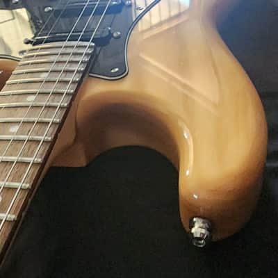 Stratocaster 2021 Ash Natural Gloss w HSC Custom Build Rails Strat non-Fender Blonde image 13