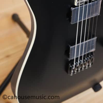 Schecter C-1 SLS Elite Evil Twin - Satin Black image 8