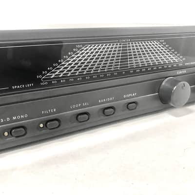 Hughes AK 100 Sound Retrieval System Spacial Enhancer mid 80's black image 3