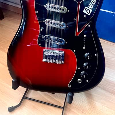 Burns Double Six red 12 String Reissue 2010s - Sunburst image 20