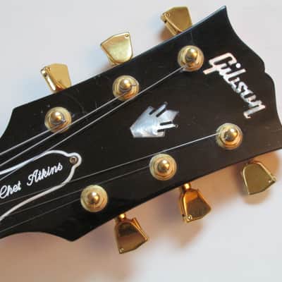 2001 Gibson Chet Atkins Country Gentleman Orange Flame w/OHSC image 3