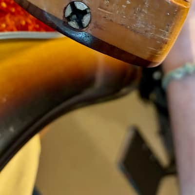 1983 Fender Precision 1962 Fullerton Reissue two tone sunburst OHSC image 20