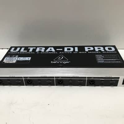Behringer Ultra-DI Pro DI4000 4-Ch Active Direct Inject Box 2010s - Standard image 1