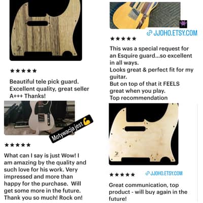 Telecaster Pickguard Metal Silver Stainless Steel image 3