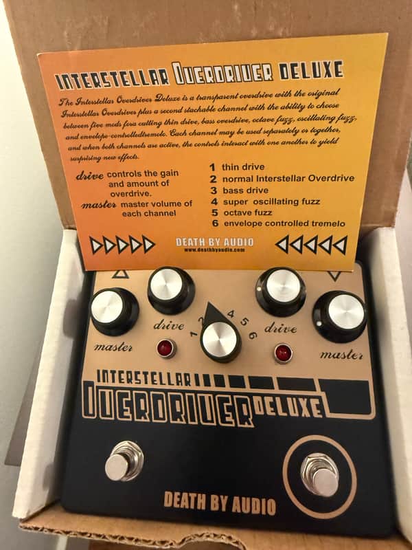Death By Audio Interstellar Overdriver Deluxe