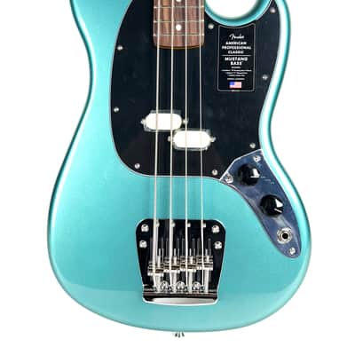 Fender American Professional Classic Mustang Bass 2025 - Sherwood Green Metallic image 2