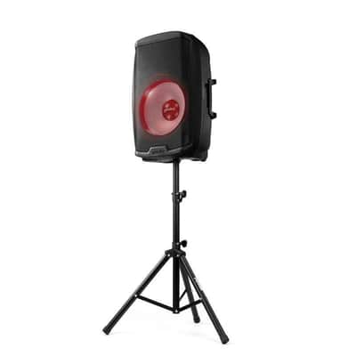 Gemini - 2000 Watt 15” Active Multi-led Bluetooth Loudspeaker With Stand image 3