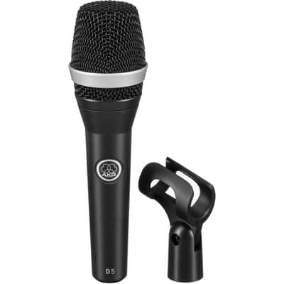 AKG D5 Handheld Supercardioid Dynamic Vocal Microphone image 3