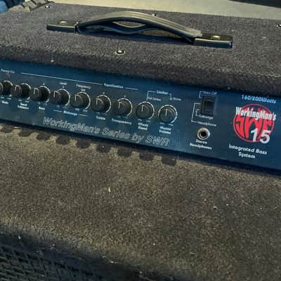 SWR Working Man’s 15 Bass Amp Combo Black image 2