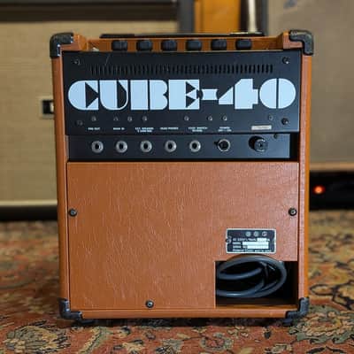 Roland CUBE-40 40-Watt 1x10" Guitar Combo 1978 - 1989 - Orange image 4