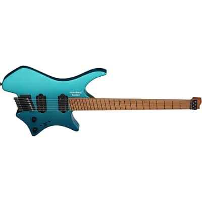 Strandberg Boden Standard N2.6 Headless Multi-Scale Guitar - Transformative Teal Metallic image 4