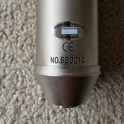 PAIR of RODE NT2 Large Diaphragm FET Condenser Microphone 1990s - Nickel image 4