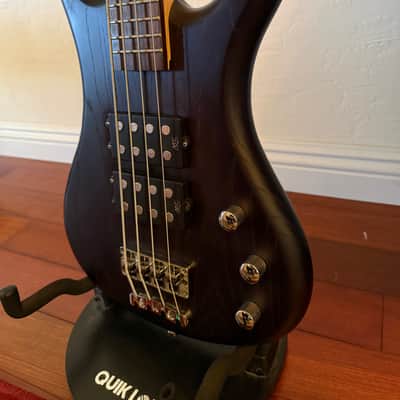 Warwick Warwick RockBass Corvette Double Buck Electric Bass 2017 - Nirvana Black Satin image 21