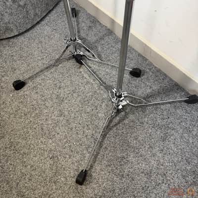 2x Pearl BC150S UniLock Lightweight Flat-Based Convertible Boom Cymbal Stands image 4