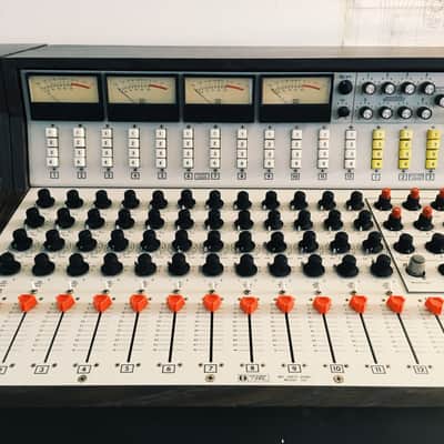 Vintage 1970's Opamp Labs 1204-RS Recording Console Sidecar Quad Eight Electrodyne Inductor EQ image 2