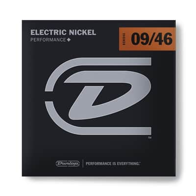 Dunlop DEN0946 Nickel Plated Steel, Light /Heavy, Set/6 image 1