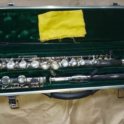 TWO: Sky Clarinet AND Sky Flute, USA, with cases, Very Good image 8