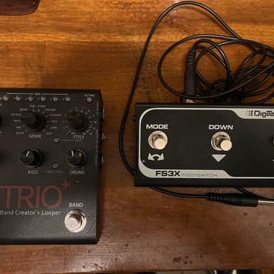 DigiTech TRIO Plus Band Creator + Looper w/ FS3X 3-Button