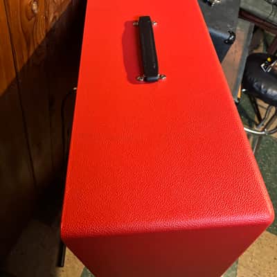 Friedman JEL-212 Jake E. Lee Signature 130-Watt 2x12" Guitar Speaker Cabinet 2024 - Present - Red image 4