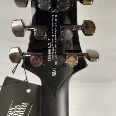 PRS SE Mark Holcomb Signature Electric Guitar, Ebony Fingerboard, Holcomb Blue Burst image 8