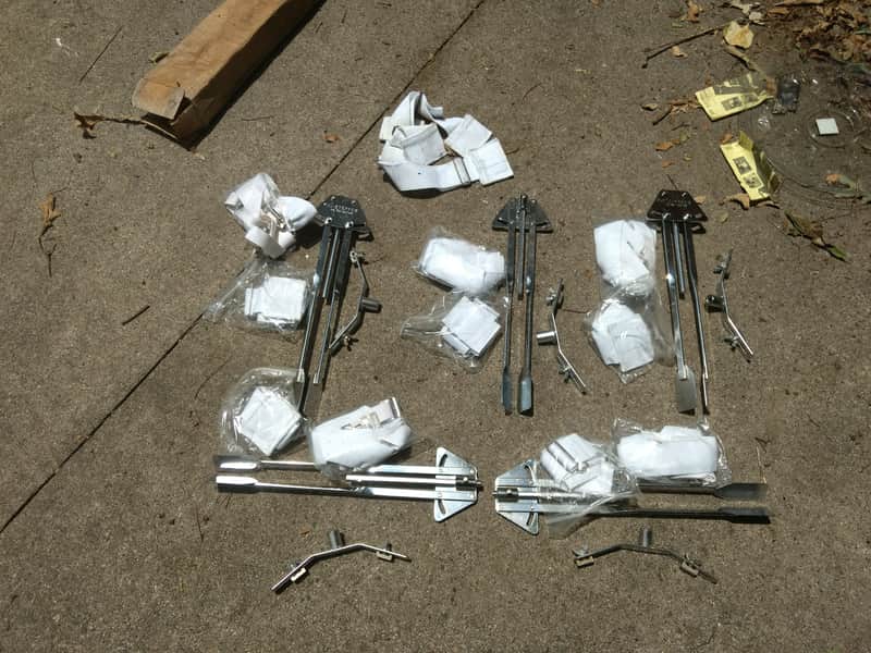 Lot of Five  Ralph Kester Hi Stepper drum carriers image 1
